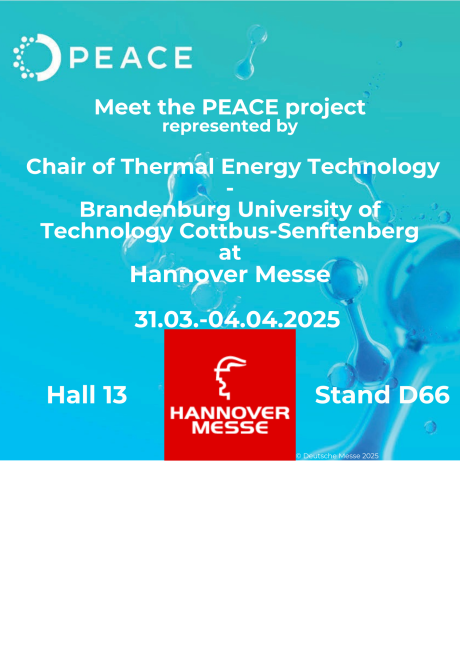 PEACE project at Hannover Messe 2025